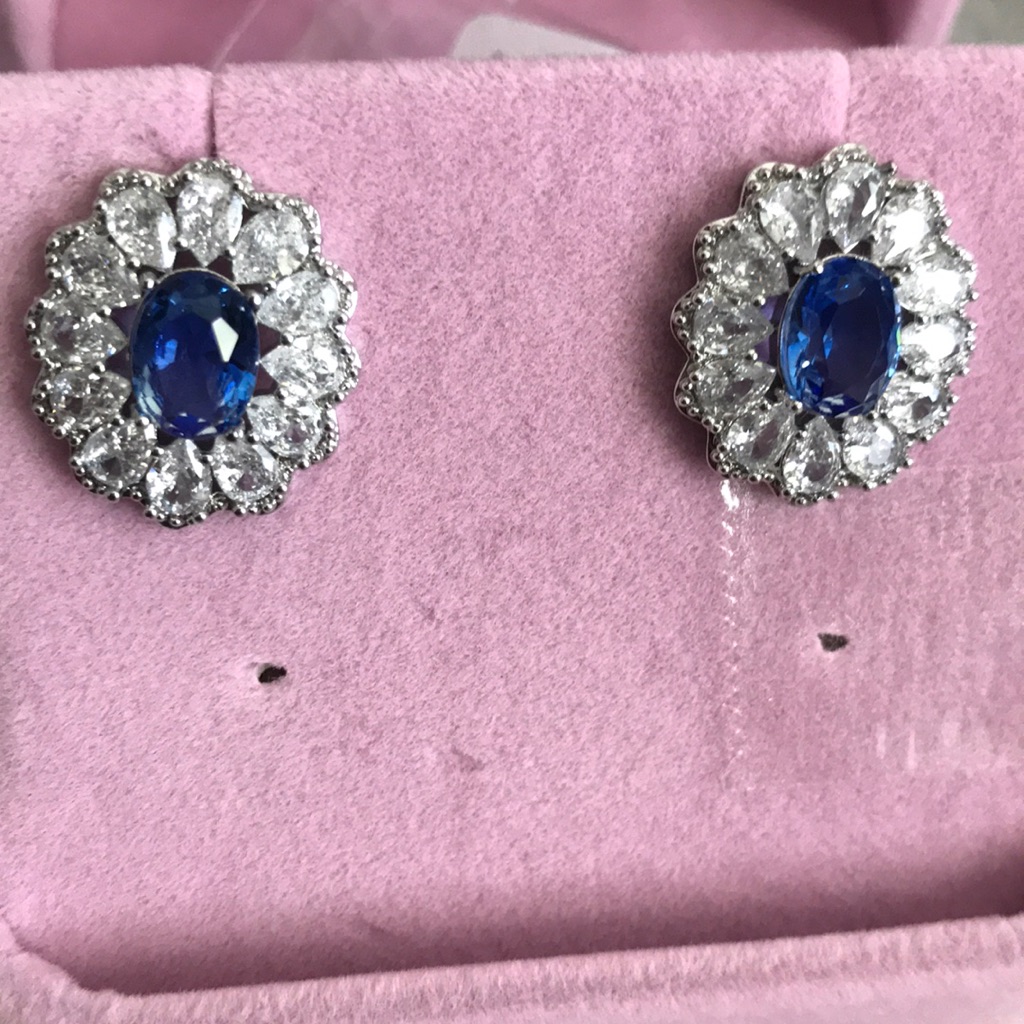 Brand New Earrings Blue Brand New Earrings Blue